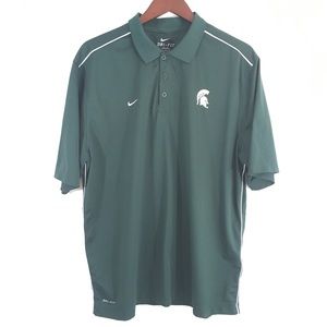 NIKE Dri-Fit Michigan Spartans Polo Shirt